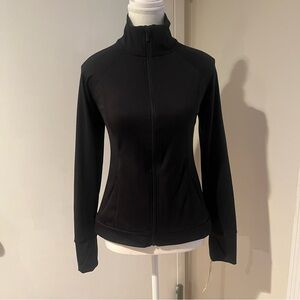 All In Motion Women's Black Zip Jacket